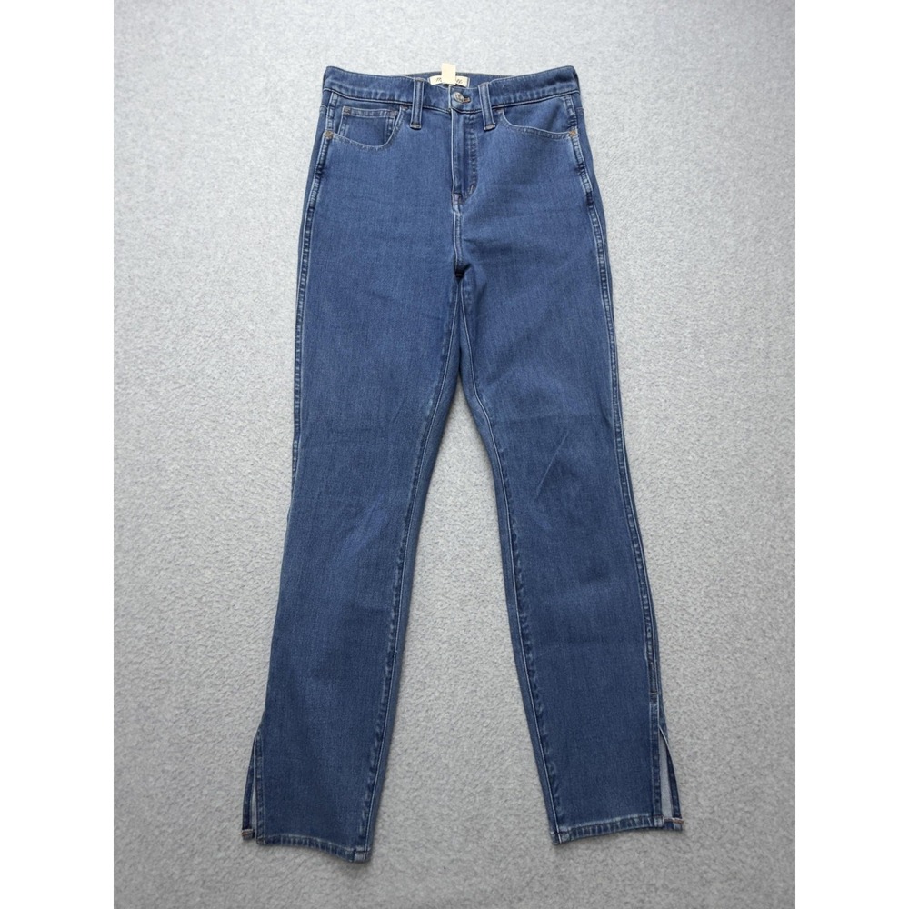 Madewell 11 High Rise Roadtripper Skinny Jeans Womens 27 Blue Stretch‎ 27x29.5
